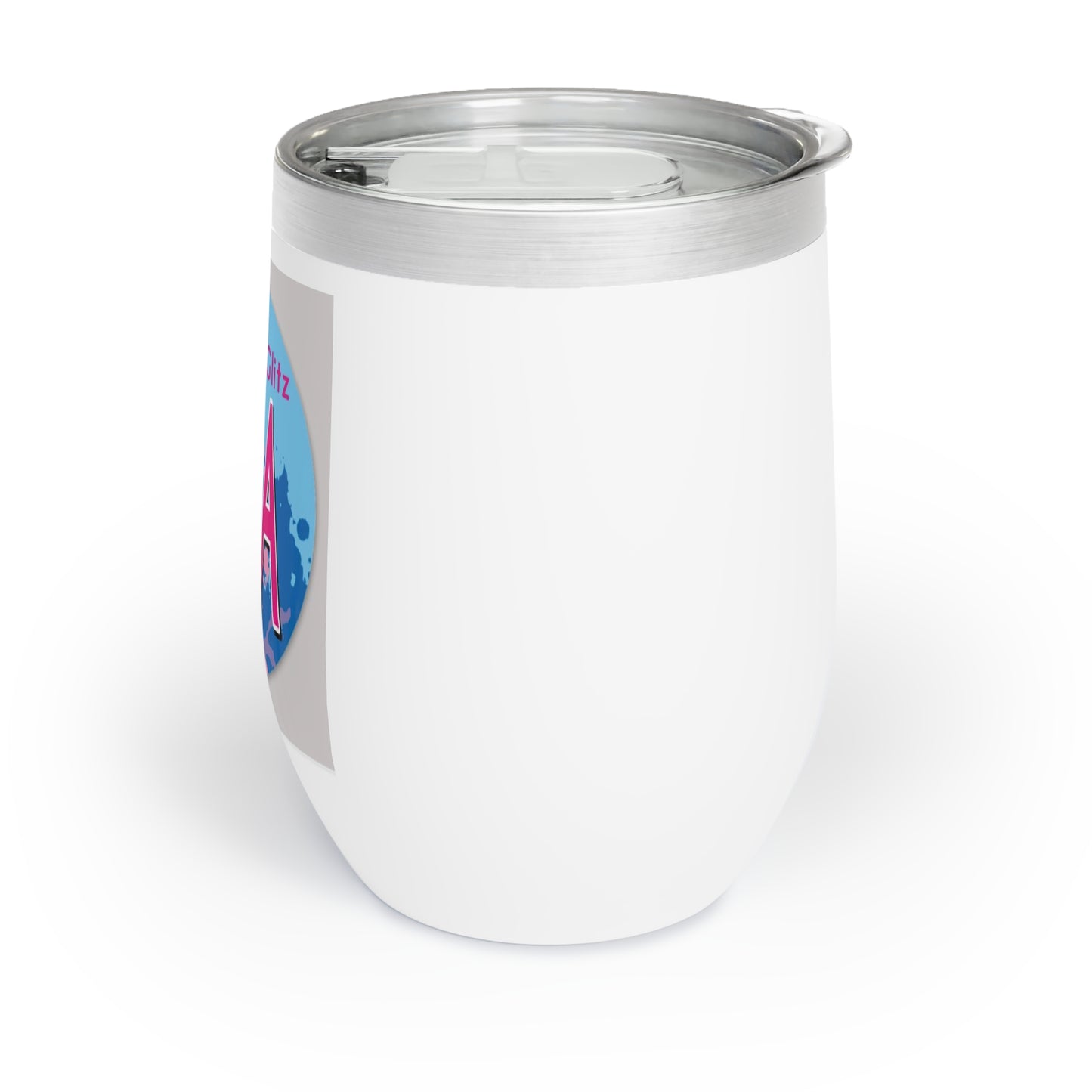 Coastal Glitz 30A Chill Wine Tumbler