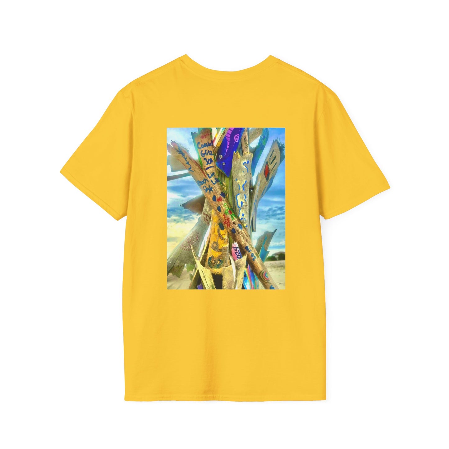 Coastal Glitz Treasure Palm Shirt