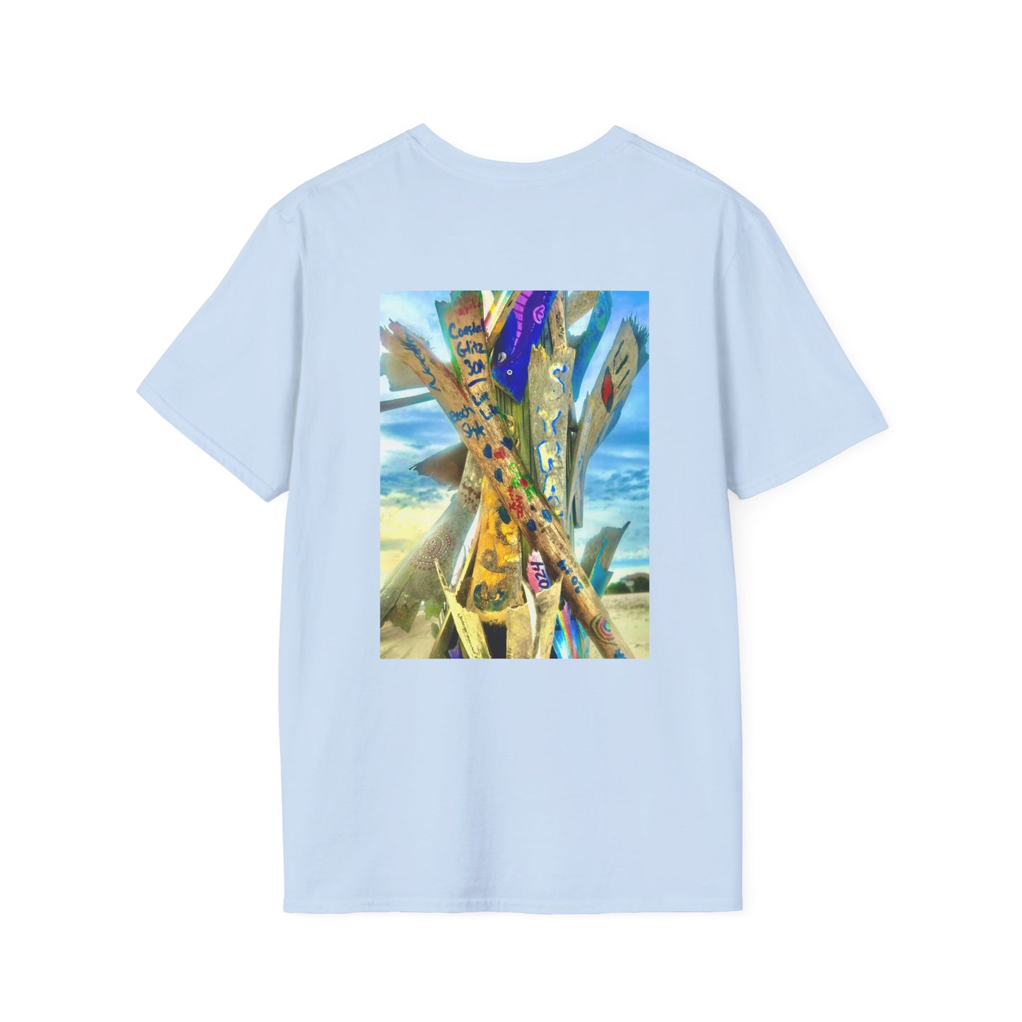 Coastal Glitz Treasure Palm Shirt