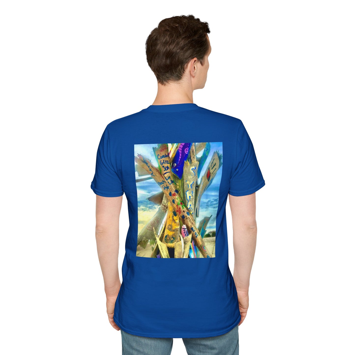 Coastal Glitz Treasure Palm Shirt