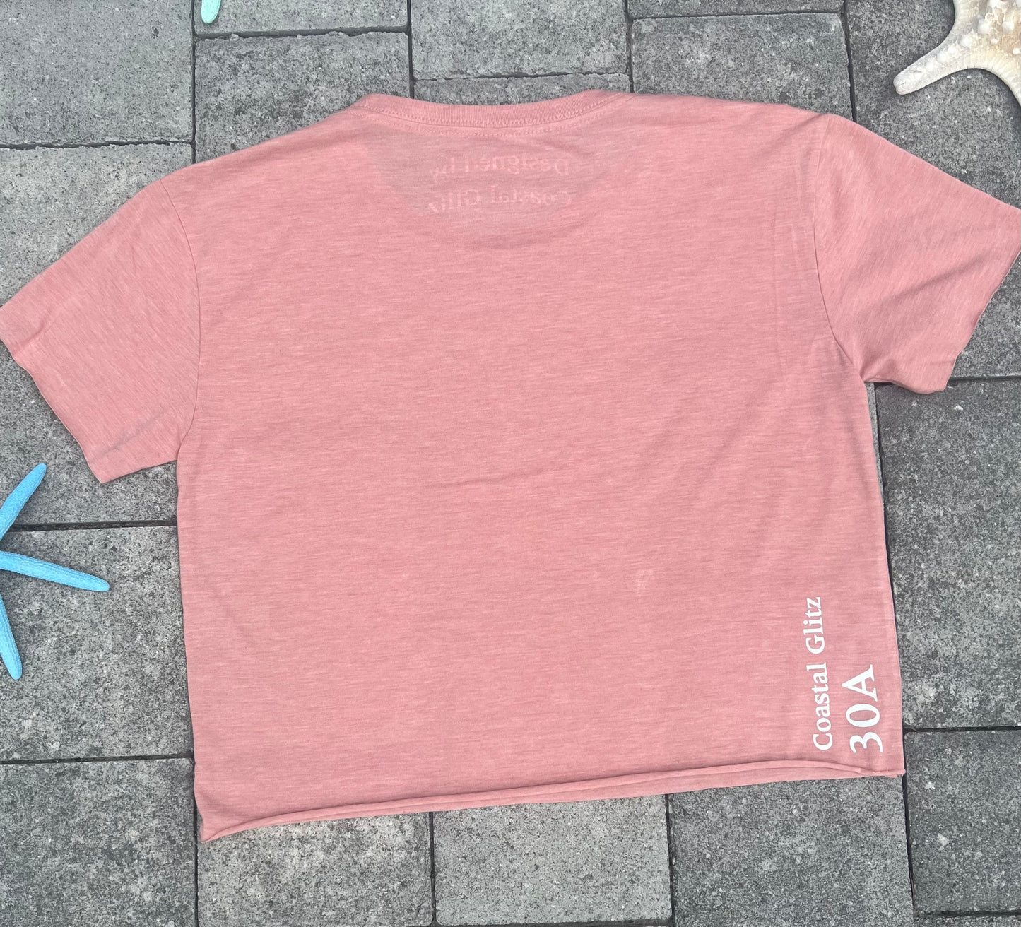 Women's Light Light Pink Crop T-Shirt